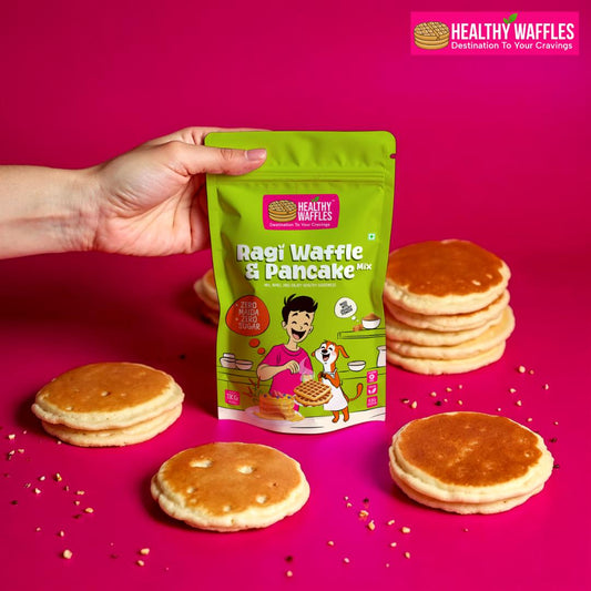 Chocolate Ragi Waffle & Pancake Mix