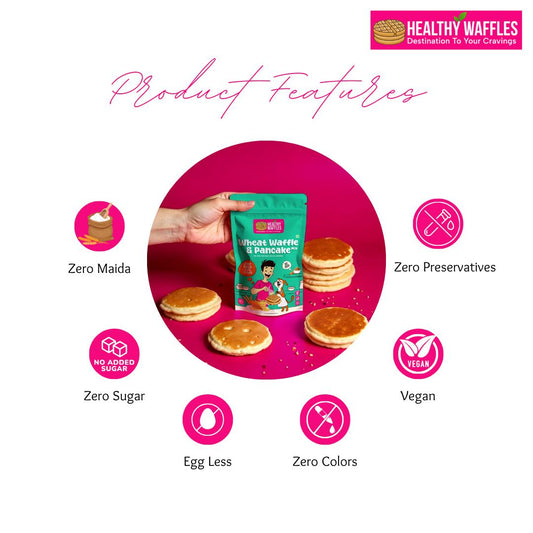 Vanilla Wheat Waffle & Pancake Mix